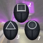 Squid Game maske fra den kendte serie – 4 varianter