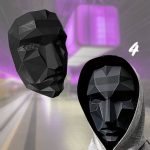 Squid Game maske fra den kendte serie – 4 varianter