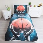 Basketball sengetøj – 140 x 200 cm