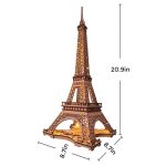 3D Eiffeltårn lampe som puslespil fra Rolife™ (TGL01) 3D Eiffeltårn lampe som puslespil fra Rolife™ (TGL01)