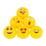 Beer Pong bolde med emojis – 6 stk
