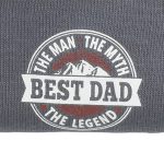 Best Dad bambus strømper
