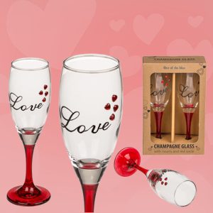 Romantiske champagneglas