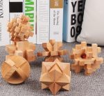 Cube puzzle sæt 6 stk