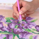 Katte motiv 5D diamond paint – 40 x 40 cm