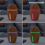 Mini diffuser med mulighed for aroma – honey pine look Mini diffuser med mulighed for aroma – honey pine look