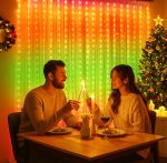 LED gardin Med App Styring – 400 LED – 2 x 2 m
