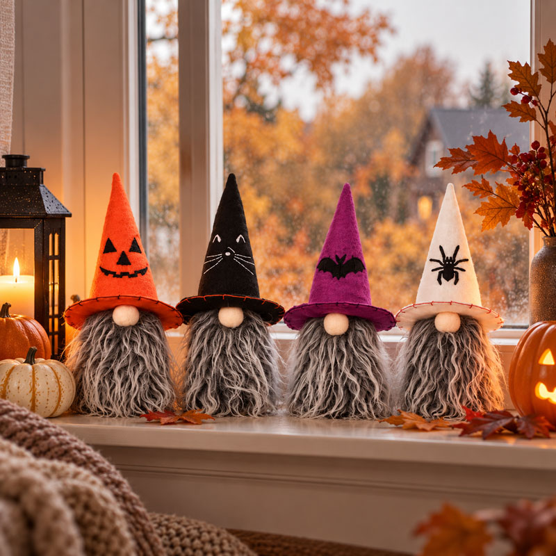 Unikke Halloween troldmænd – 23 cm