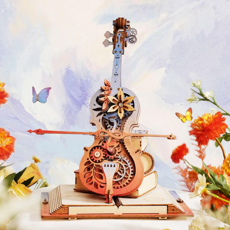 3D Symphony of Gorgeous Dreams Cello puslespil fra Rokr™ (AMK63M)