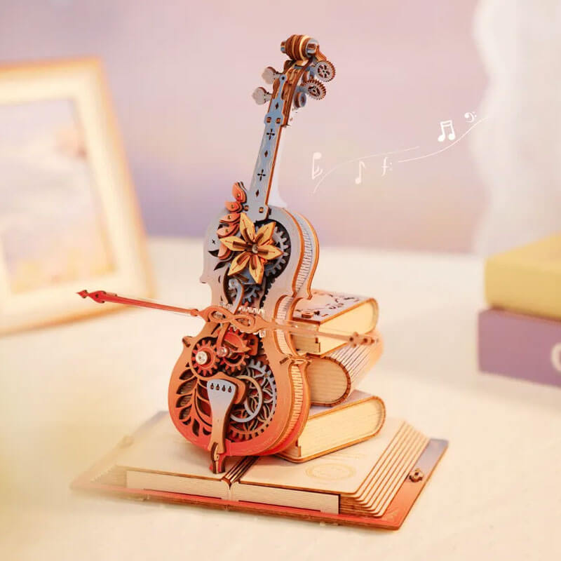 3D Symphony of Gorgeous Dreams Cello puslespil fra Rokr™ (AMK63M)