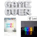 Game Over Neon Lampe