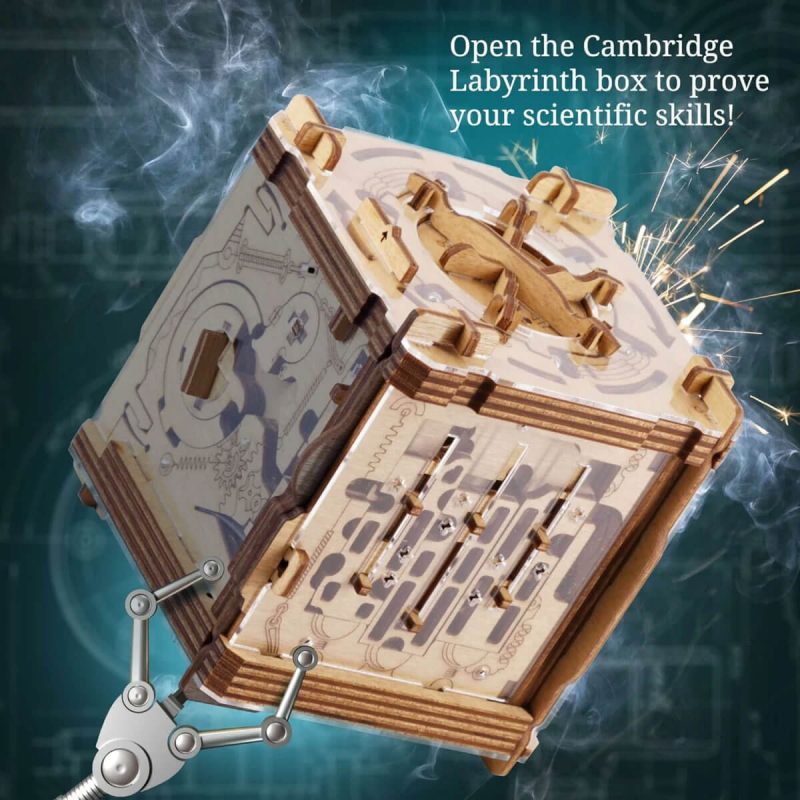 Cluebox Escape Room in a Box – Cambridge Labyrinth