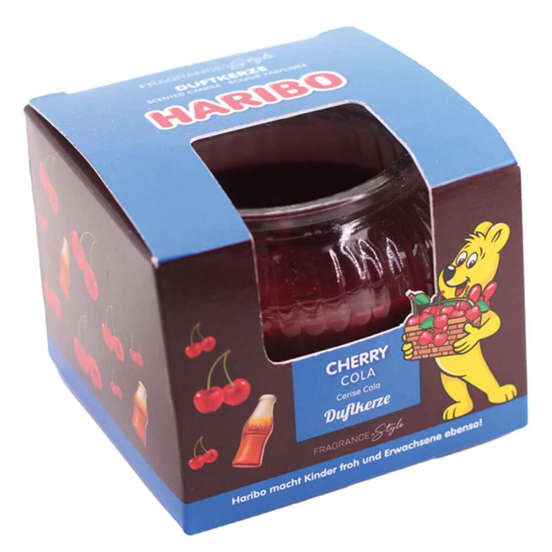 Haribo duftlys – Cherry cola – 85g