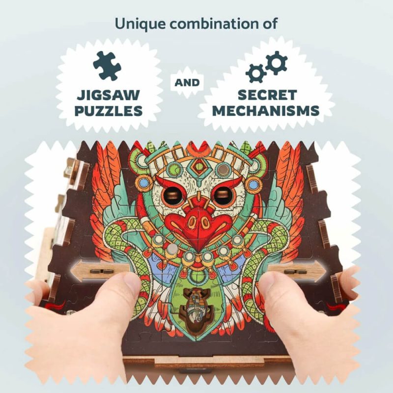 Cluepuzzle – Pyramid of the sun puzzle box