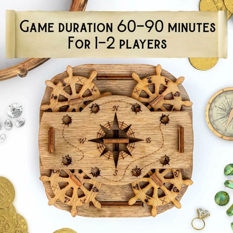 Cluebox Escape Room in a Box – Davy Jones Locker