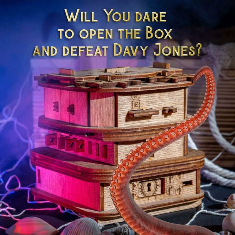 Cluebox Escape Room in a Box – Davy Jones Locker