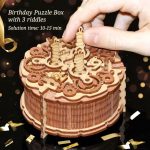Puzzlebox Birthday cake 3D puslespil