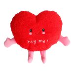 Plush hjerte bamse “Hug me” – 13 cm