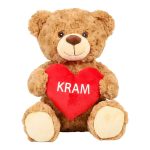 Valentinsdag bamse “kram” – 25 cm Valentinsdag bamse “kram” – 25 cm