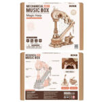 Magisk harpe 3D puslespil med musik fra Rokr™ (AMK71)