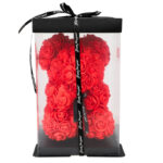 Rosebjørn rød 25 cm