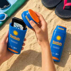 Sun Safe opbevaringsflaske