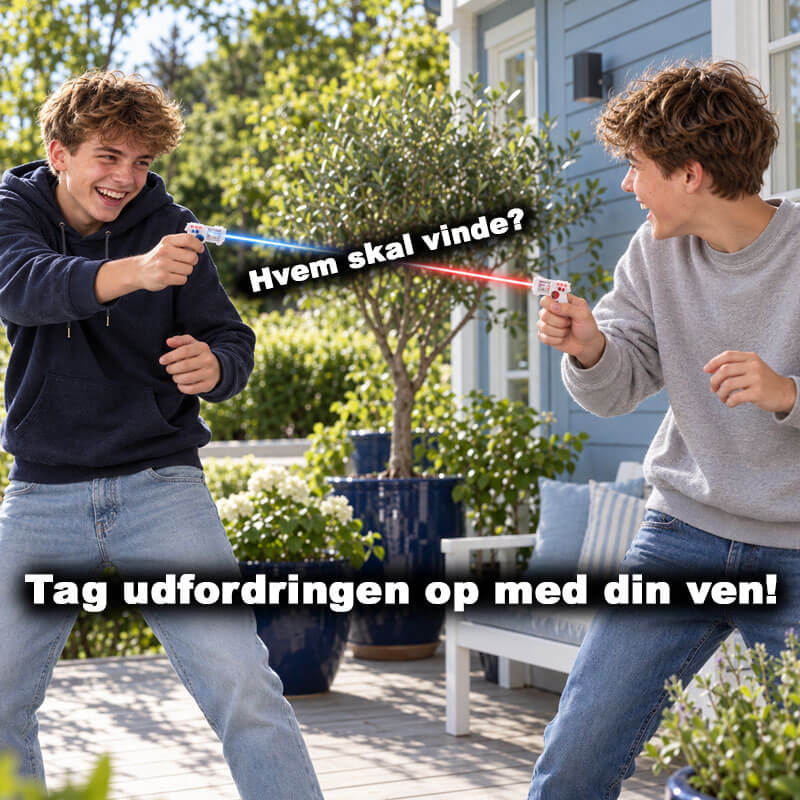 Mini Laser tag til to personer